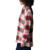 Columbia Womens Holly Hideaway Flannel ShirtButton Down Shirt(Chalk Ombre Tartan)