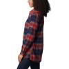 Columbia Womens Holly Hideaway Flannel ShirtButton Down Shirt(Nocturnal Multi Tartan)
