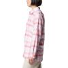 Columbia Womens Holly Hideaway Flannel ShirtButton Down Shirt(Pink Dawn Multiplaid)