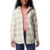 Columbia Women’s Holly Hideaway Warm Lined Flannel(Chalk Buffalo Tartan)