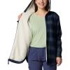 Columbia Women’s Holly Hideaway Warm Lined Flannel(Collegiate Navy Buffalo Tartan)