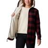 Columbia Women’s Holly Hideaway Warm Lined Flannel(Daredevil Buffalo Tartan)