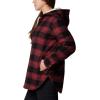 Columbia Women’s Holly Hideaway Warm Lined Flannel(Daredevil Buffalo Tartan)