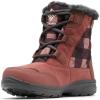 Columbia Women’s Ice Maiden Shorty Snow Boots(Crabtree/Peach Blossom)