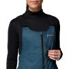 Columbia Womens Iceventure II Bib, Everblue Dobby, Large