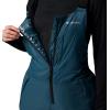 Columbia Womens Iceventure II Bib, Everblue Dobby, Large