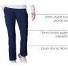 Columbia Womens Leslie Falls Pull-on Pant(Collegiate Navy)