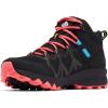 Columbia Women’s Newton Ridge Plus Waterproof Amped Hiking Boot(Black/White)