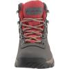Columbia Women’s Newton Ridge Plus Waterproof Amped Hiking Boot(Charcoal/Scorched Coral)