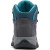 Columbia Women’s Newton Ridge Plus Waterproof Amped Hiking Boot(Shark/River Blue)