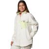 Columbia Womens PFG Open Water Shirt Jacket(Stone/Spring Yellow)