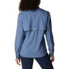 Columbia Women’s PFG Tamiami II UPF 40 Long Sleeve Fishing Shirt(Bluestone)