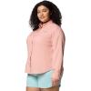 Columbia Women’s PFG Tamiami II UPF 40 Long Sleeve Fishing Shirt(Faux Pink)