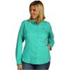 Columbia Women’s PFG Tamiami II UPF 40 Long Sleeve Fishing Shirt(Glaze Green)
