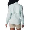 Columbia Women’s PFG Tamiami II UPF 40 Long Sleeve Fishing Shirt(Icy Morn)