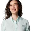 Columbia Women’s PFG Tamiami II UPF 40 Long Sleeve Fishing Shirt(Icy Morn)