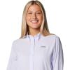 Columbia Women’s PFG Tamiami II UPF 40 Long Sleeve Fishing Shirt(Snowdrift)
