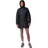 Columbia Womens Powder Lite II Mid Jacket(Black)