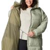 Columbia Womens Puffect Ii Long Jacket(Safari)