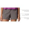 Columbia Womens Sandy River Short Ii(City Grey)
