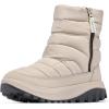 Columbia Women’s Snowtrot Mid Snow Boots(Soft Taupe/Shark)