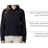 Columbia Womens Summit Valley Woven Long Sleeve Shirt(Black)