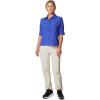 Columbia Womens Summit Valley Woven Long Sleeve Shirt(Clematis Blue)