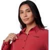 Columbia Womens Summit Valley Woven Long Sleeve Shirt(Daredevil)