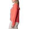 Columbia Womens Summit Valley Woven Long Sleeve Shirt(Juicy)