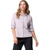 Columbia Womens Summit Valley Woven Long Sleeve Shirt(Lavender Pearl)