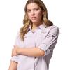 Columbia Womens Summit Valley Woven Long Sleeve Shirt(Lavender Pearl)
