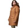 Columbia Women’s Suttle Mountain Long Insulated Jacket(Camel Brown)