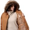 Columbia Women’s Suttle Mountain Long Insulated Jacket(Camel Brown)
