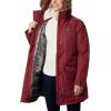 Columbia Women’s Suttle Mountain Long Insulated Jacket(Marsala Red)