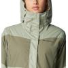 Columbia Womens Tipton Peak Iii Insulated Jacket(Safari/Stone Green)
