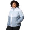 Columbia Womens Tipton Peak Iii Insulated Jacket(White/Cirrus Grey Dobby/Tradewinds Gry)