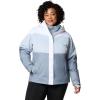 Columbia Womens Tipton Peak Iii Insulated Jacket(White/Cirrus Grey Dobby/Tradewinds Gry)