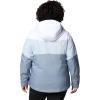 Columbia Womens Tipton Peak Iii Insulated Jacket(White/Cirrus Grey Dobby/Tradewinds Gry)