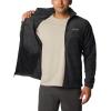 Columbia mens Steens Mountain Printed Jacket(Black Sunwaves)