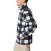 Columbia mens Steens Mountain Printed Jacket(Chalk Check Print)