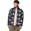 Columbia mens Steens Mountain Printed Jacket(Chalk Omblur)