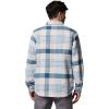 Columbia mens Windward II Shirt Jacket(Crushed Blue Trapper Windowpane)