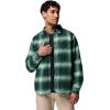 Columbia mens Windward II Shirt Jacket(Rain Forest Blurred Ombre)