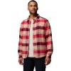 Columbia mens Windward II Shirt Jacket(Rich Wine Trapper Windowpane)