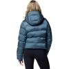 Columbia womens Amaze Puff Hooded Jacket(Everblue High Shine)