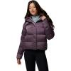 Columbia womens Amaze Puff Hooded Jacket(Fig High Shine)