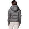 Columbia womens Amaze Puff Hooded Jacket(Iron High Shine)