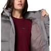 Columbia womens Amaze Puff Hooded Jacket(Iron High Shine)