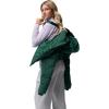 Columbia womens Amaze Puff Hooded Jacket(Rain Forest)
