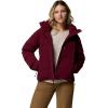 Columbia womens Amaze Puff Hooded Jacket(Rich Wine)